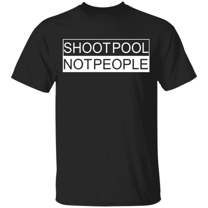 The GHOATS Custom Design. #26 SHOOT POOL NOT PEOPLE. Youth Basic 100% Cotton T-Shirt