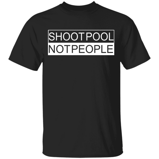The GHOATS Custom Design. #26 SHOOT POOL NOT PEOPLE. Youth Basic 100% Cotton T-Shirt