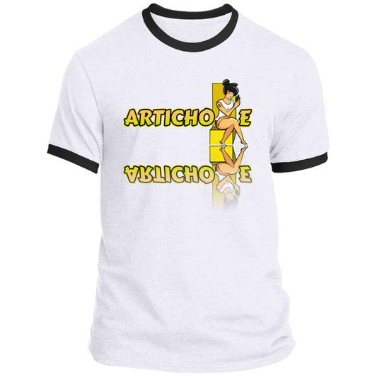 ArtichokeUSA Character and Font Design. Let’s Create Your Own Design Today. Betty. Ringer Tee