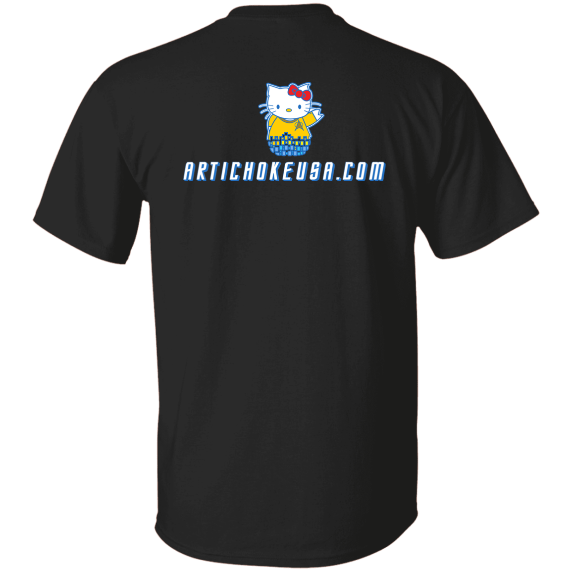 ArtichokeUSA Custom Design. Beam Me Up Kitty. Fan Art / Parody. 100% Cotton T-Shirt