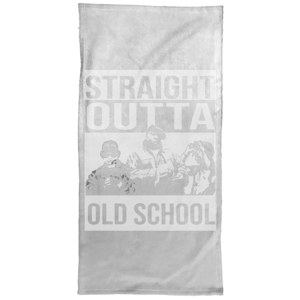 ArtichokeUSA Custom Design. Straight Outta Old School. The GOATs of Rap. Fan Art. Towel - 15x30