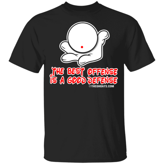 The GHOATS Custom Design. #5 The Best Offense is a Good Defense. Youth Basic 100% Cotton T-Shirt