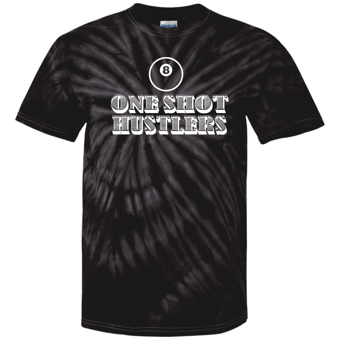The GHOATS Custom Design. #22 One Shot Hustlers. Youth Tie Dye T-Shirt