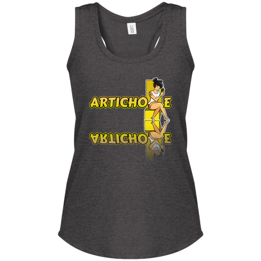 ArtichokeUSA Character and Font Design. Let’s Create Your Own Design Today. Betty. Ladies' Tri Racerback Tank