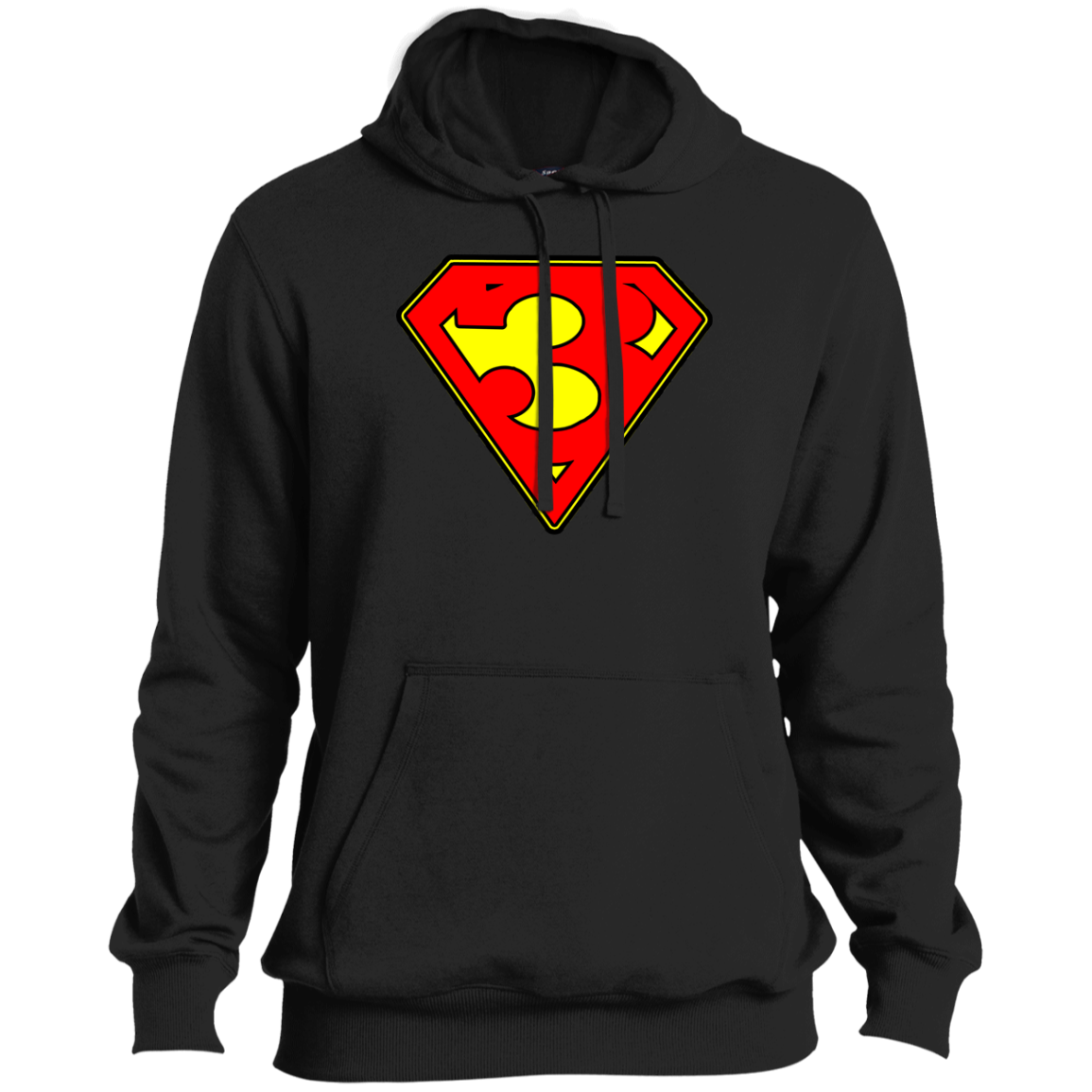 The GHOATS Custom Design. #38 Super 3. APA League. Tall Pullover Hoodie