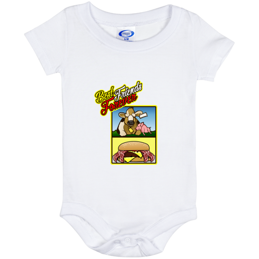 ArtichokeUSA Custom Design. Best Friends Forever. Bacon Cheese Burger. Baby Onesie 6 Month