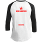 Artichoke Fight Gear Custom Design #17. SEND LOCATION. Youth 3/4 Raglan Sleeve Shirt