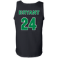 ArtichokeUSA Custom Design. RIP Kobe. Mamba Forever. Celtics / Lakers Fan Art Tribute. Men's 100% Cotton Tank Top