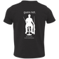 The GHOATS Custom Design. #40 Got Game? / Guess Not. Toddler Jersey T-Shirt