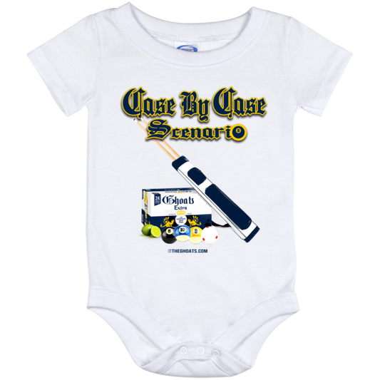 The GHOATS Custom Design. #6 Case by Case Scenario. Baby Onesie 12 Month