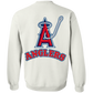 ArtichokeUSA Custom Design. Anglers. Southern California Sports Fishing. Los Angeles Angels Parody. Crewneck Pullover Sweatshirt