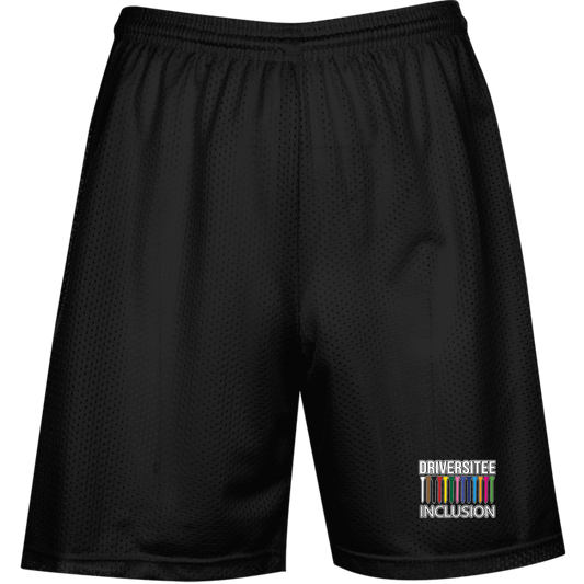 ZZZ#06 OPG Custom Design. DRIVER-SITEE & INCLUSION. Double Layer 100% Polyester Mesh Shorts