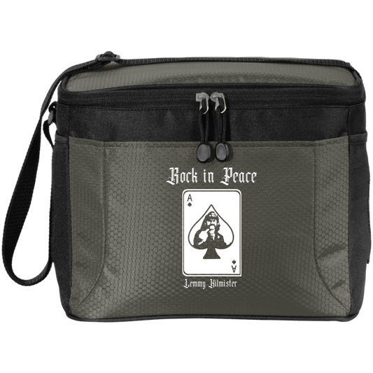 ArtichokeUSA Custom Design. Lemmy Kilmister "Ace of Spades" Tribute Fan Art Version 2 of 2. 12-Pack Cooler