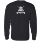 The GHOATS Custom Design #37. Sugar Skull Pool Theme. LS T-Shirt 5.3 oz.