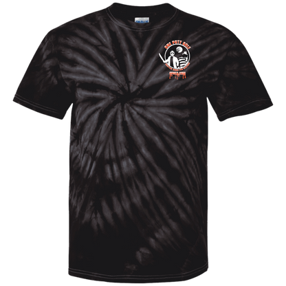 OPG Custom Design #23. Hack N Slice Golf. Freddy and Jason Fan Art. 100% Cotton Tie Dye T-Shirt