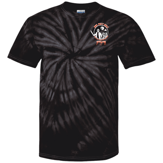 OPG Custom Design #23. Hack N Slice Golf. Freddy and Jason Fan Art. 100% Cotton Tie Dye T-Shirt