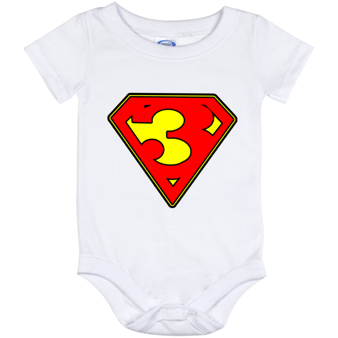 The GHOATS Custom Design. #38 Super 3. APA League. Baby Onesie 12 Month