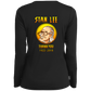 ArtichokeUSA Character and Font design. Stan Lee Thank You Fan Art. Let's Create Your Own Design Today. Ladies’ Long Sleeve Performance V-Neck Tee