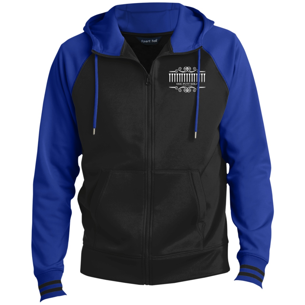OPG Custom Design #5. Golf Tee-Shirt. Golf Humor. Sport-Wick® Full-Zip Hooded Jacket