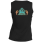 Artichoke Fight Gear Custom Design #18. Shrimpin ain't Easy. Ladies' Sleeveless V-Neck Performance Tee