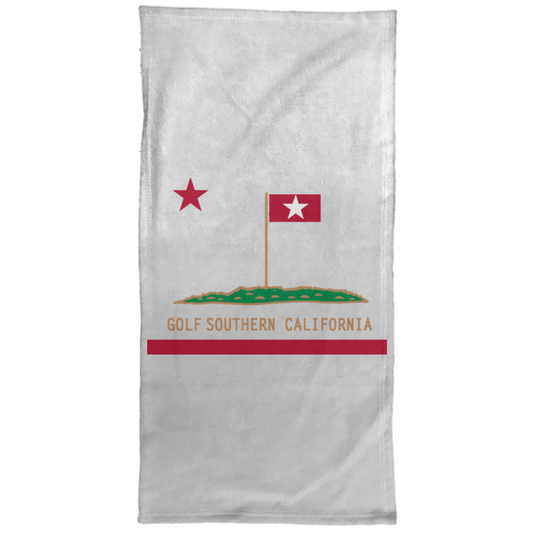 OPG Custom Design #8. Golf Southern California. All Year Long Baby!! Hand Towel - 15x30