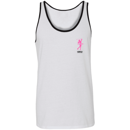 OPG Custom Design #16. Get My Nine. Female Version. 2 Tone Tank 100% Combed and Ringspun Cotton