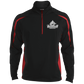 Embroidered Men's Sport Wicking Colorblock 1/2 Zip