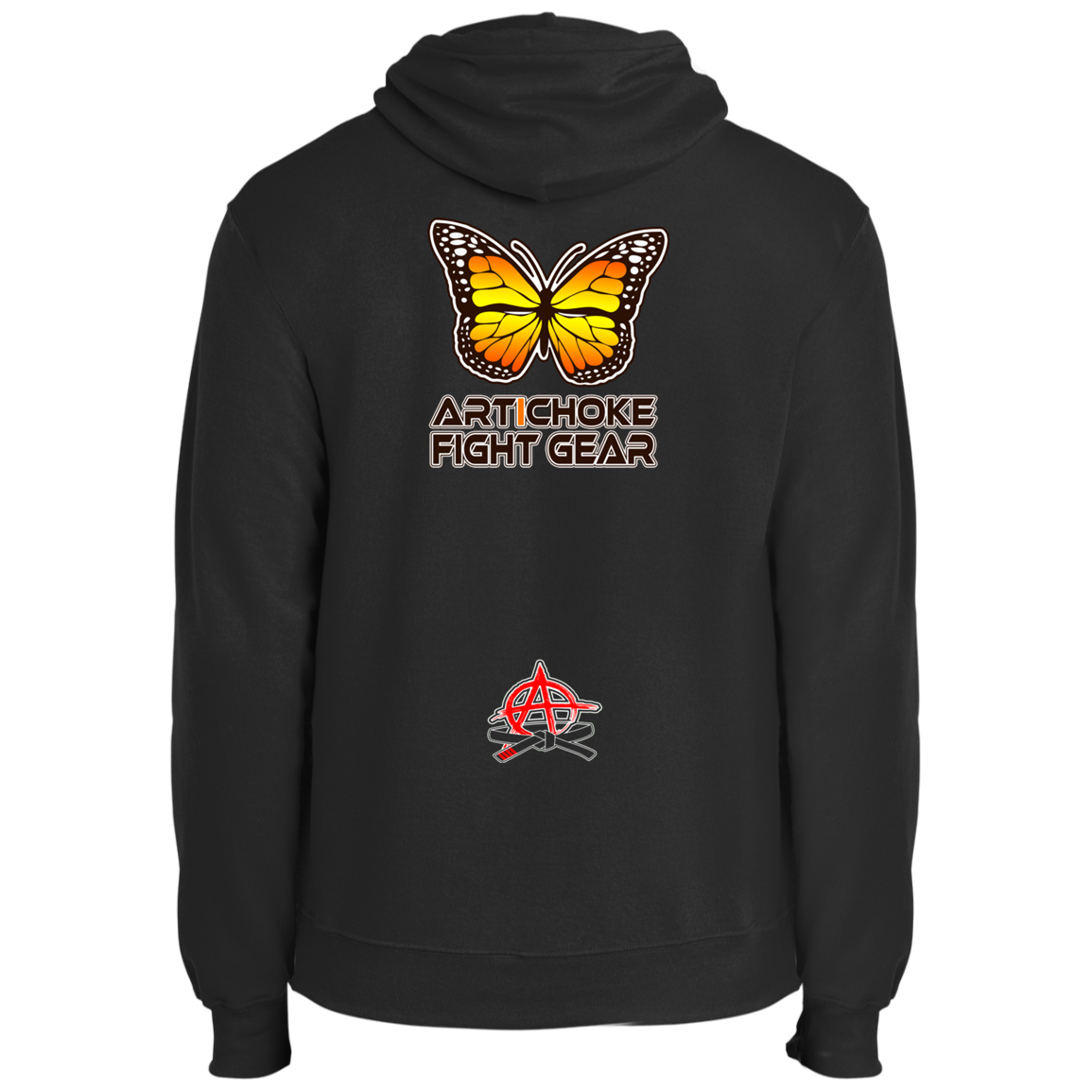 Artichoke Fight Gear Custom Design #7. Lepidopterology: The study of butterflies and moths. Butterfly Guard. It's a Jiu Jitsu Thing. Fleece Hoodie