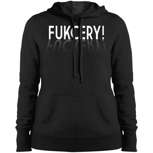 ArtichokeUSA Custom Design. FUKCERY. The New Bullshit. Ladies' Pullover Hooded Sweatshirt