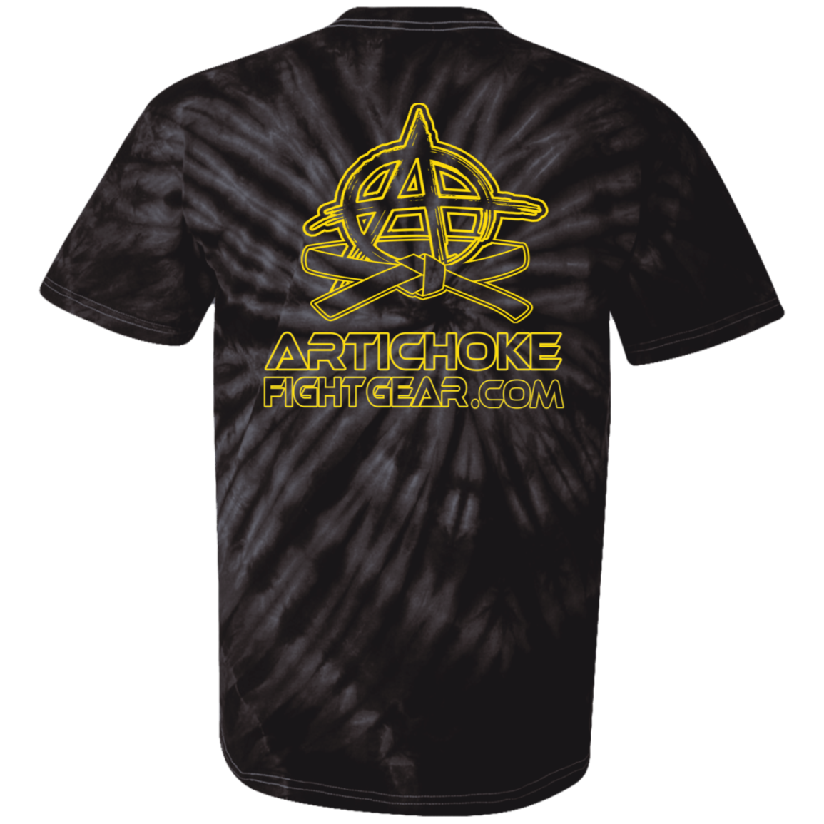 Artichoke Fight Gear Custom Design #7. Choking Hazard. 100% Cotton Tie Dye T-Shirt