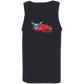 OPG Custom Design #12. American Golfer. Female Edition. 100% Cotton Tank Top