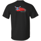 OPG Custom Design #12. American Golfer. Female Edition. 100% Cotton T-Shirt