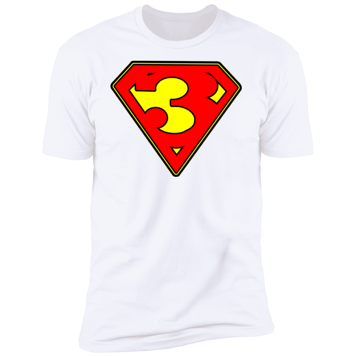 The GHOATS Custom Design. #38 Super 3. APA League. Premium Short Sleeve T-Shirt