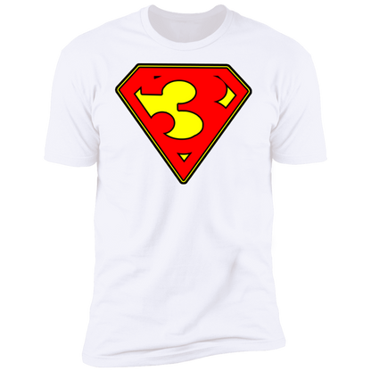 The GHOATS Custom Design. #38 Super 3. APA League. Premium Short Sleeve T-Shirt