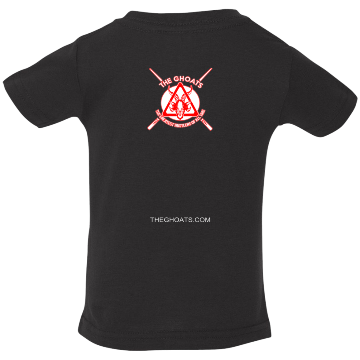 The GHOATS Custom Design. #35 SNOOKER. Infant Jersey T-Shirt