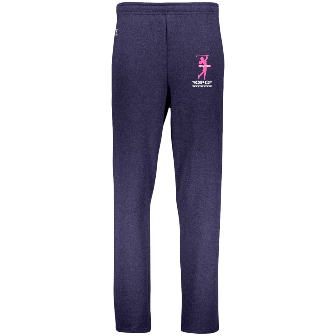 OPG Custom Design #16. Get My Nine. Female Version. Dri-Power Open Bottom Pocket Sweatpants