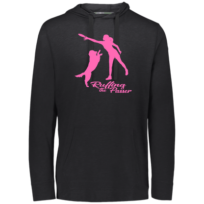 ArtichokeUSA Custom Design. Ruffing the Passer. Labrador Edition. Female Version. Eco Triblend T-Shirt Hoodie