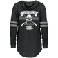 The GHOATS Custom Design. #4 Motorcycle Club Style. Ver 2/2. Ladies Hooded Low Key Pullover