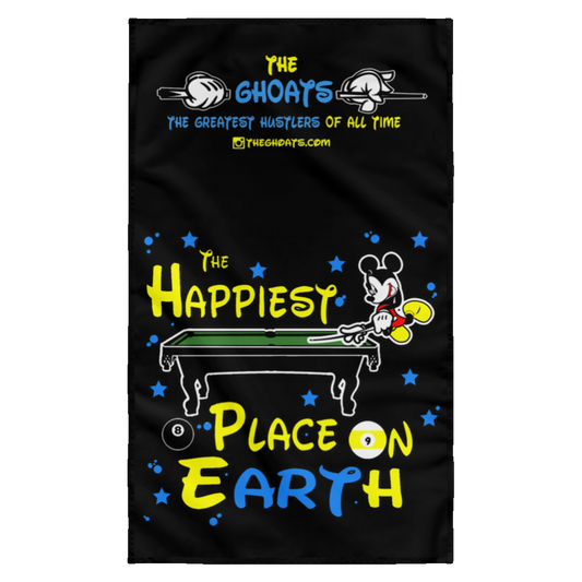The GHOATS custom design #14. The Happiest Place On Earth. Fan Art. Wall Flag