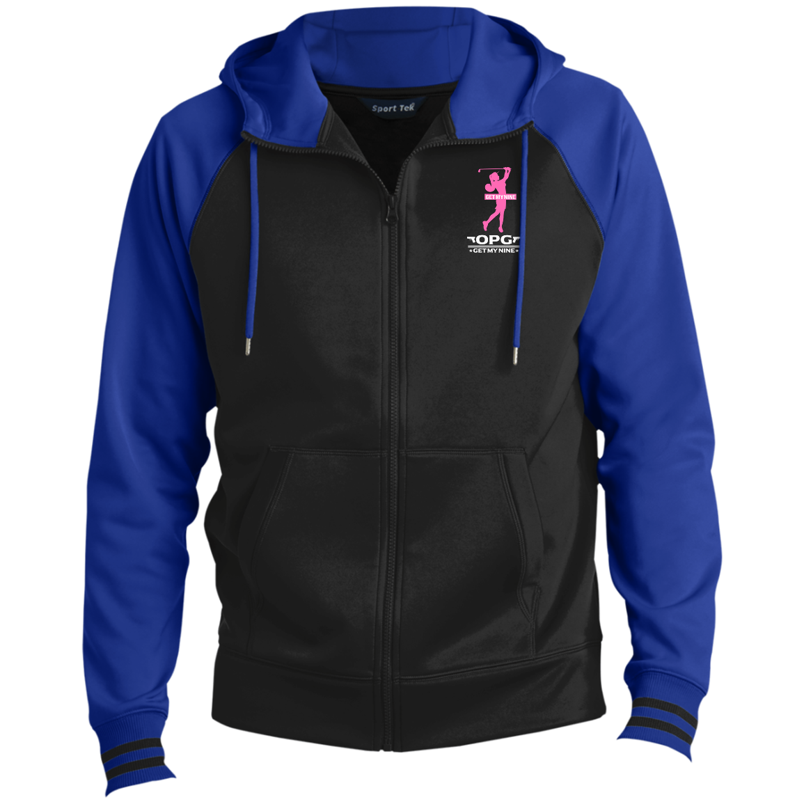 OPG Custom Design #16. Get My Nine. Female Version. Sport-Wick® Full-Zip Hooded Jacket