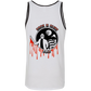 OPG Custom Design #23. Hack N Slice Golf. Freddy and Jason Fan Art. 2 Tone Tank 100% Combed and Ringspun Cotton