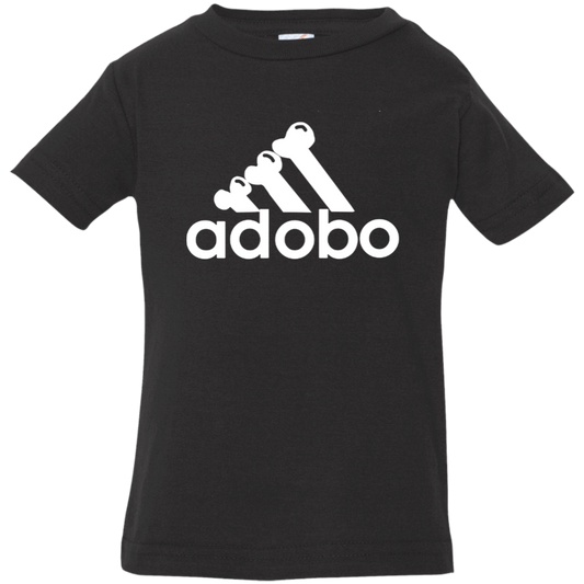 ArtichokeUSA Custom Design. Adobo. Adidas Parody. Infant Jersey T-Shirt