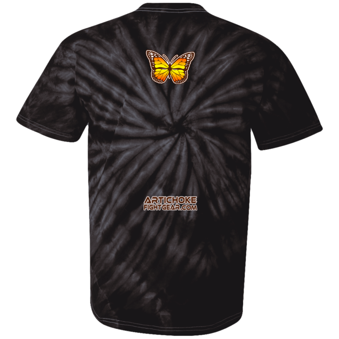 Artichoke Fight Gear Custom Design #6. Lepidopterology (Study of butterflies). Butterfly Guard. Youth Tie Dye T-Shirt