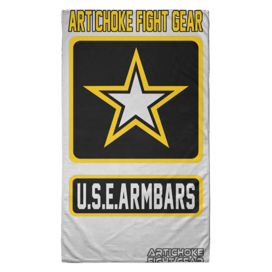 Artichoke Fight Gear Custom Design #2. USE ARMBARS. Towel - 35x60