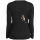 OPG Custom Design #9. Drive it. Chip it. One Putt Golf It. Golf So. Cal. Ladies’ Long Sleeve Performance V-Neck Tee