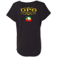 OPG Custom Design #22. One Putt / One Love Parody with Fan Art. Female Edition. Ladies' Triblend Dolman Sleeve