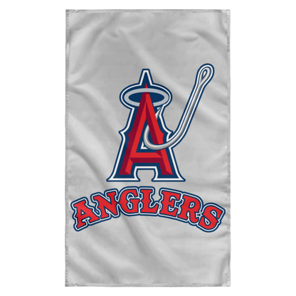 ArtichokeUSA Custom Design. Anglers. Southern California Sports Fishing. Los Angeles Angels Parody. Wall Flag