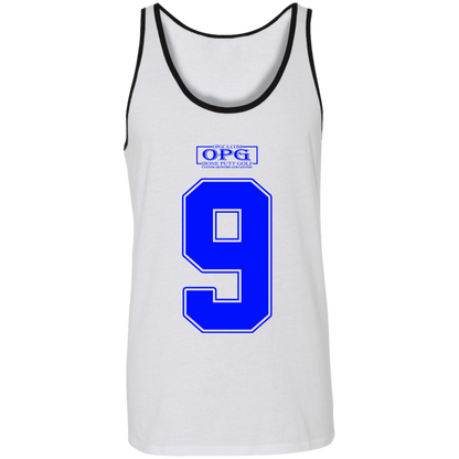 OPG Custom Design #17. Back 9. 2 Tone Tank 100% Combed and Ringspun Cotton