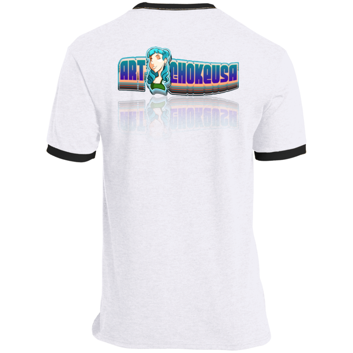 ArtichokeUSA Characters and Fonts. "Shelly" Let’s Create Your Own Design Today. Ringer Tee