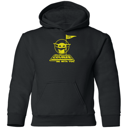 OPG Custom Design #21. May the course be with you. Star Wars Parody and Fan Art. Youth Pullover
